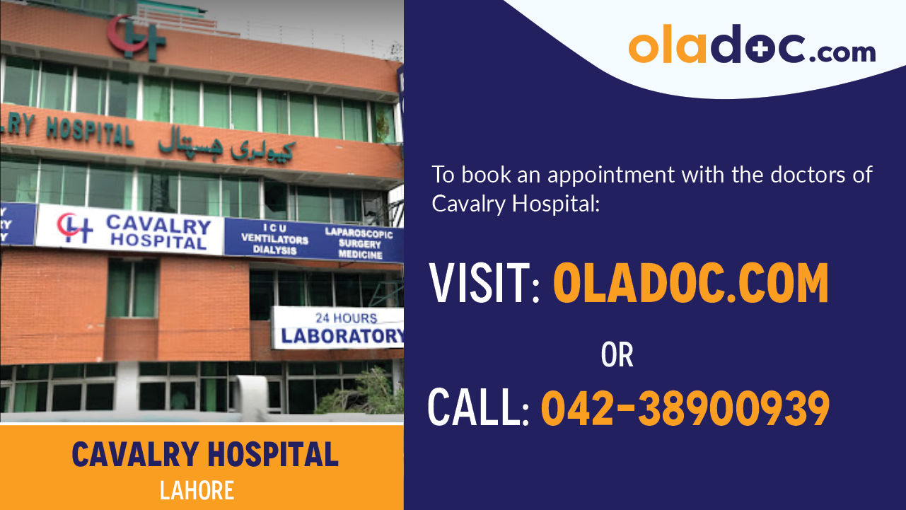 Book Appointment With Doctors at Cavalry Hospital Lahore